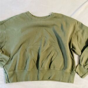 Old Navy Sage Green Pullover Sweatshirt